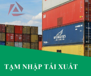 KHAI BÁO HÀNG TẠM NHẬP - TÁI XUẤT